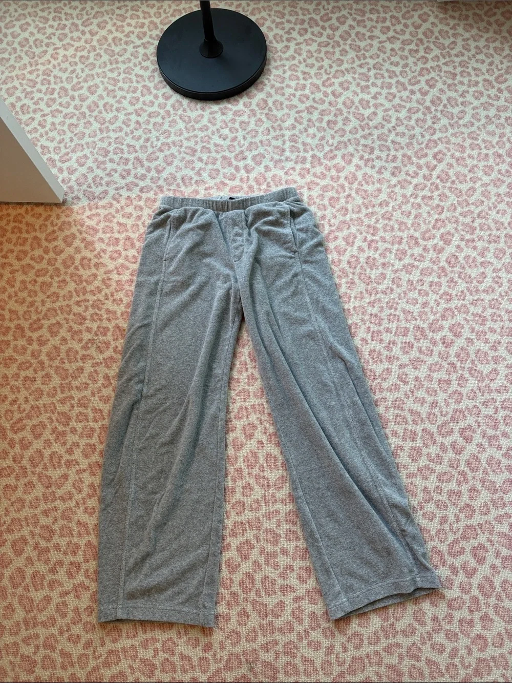 J Crew gray terry beach pant NWOT